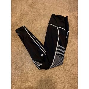 Lululemon 28” striped leggings